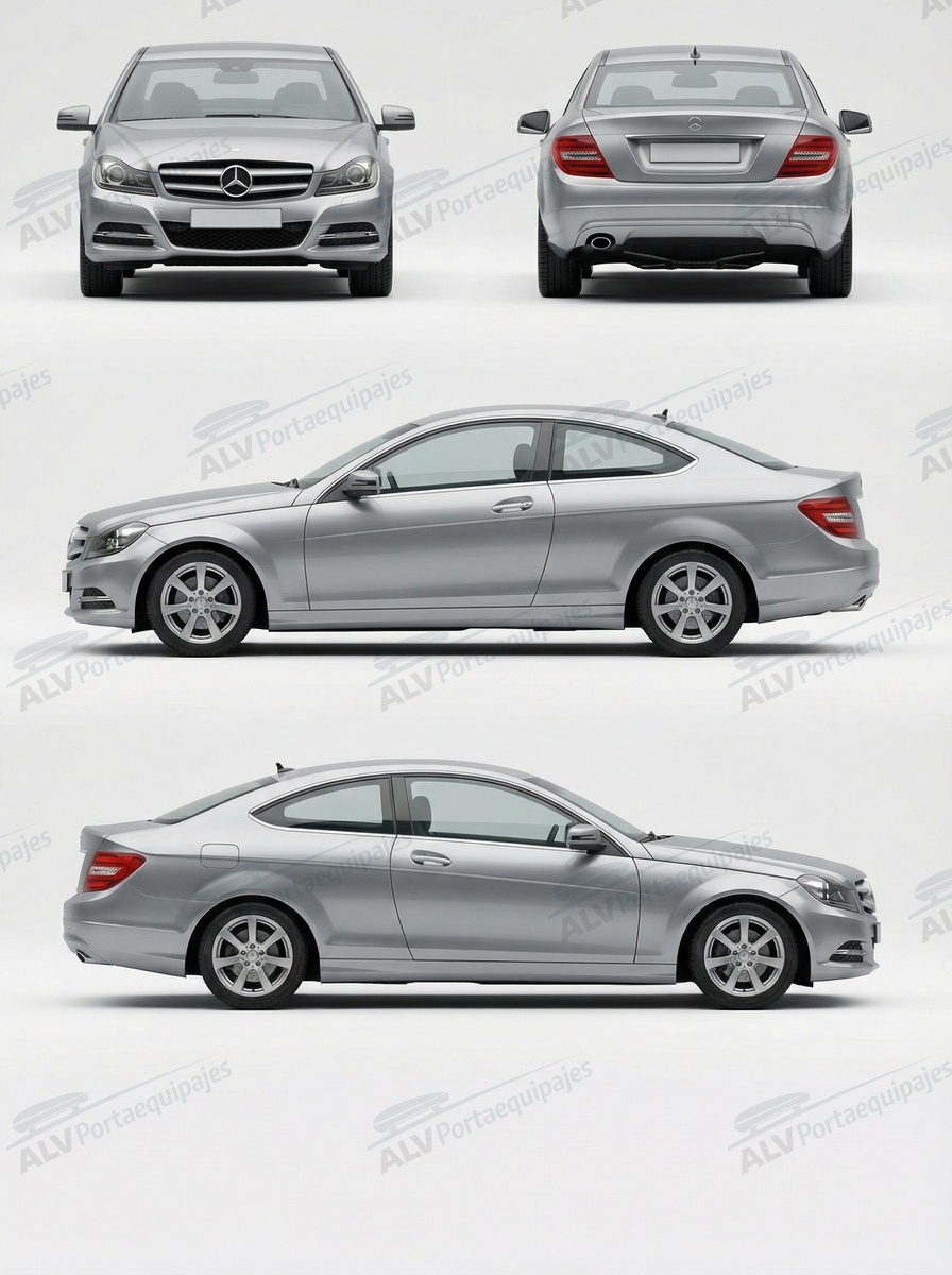 Mercedes Clase C Coup&eacute; 2p (C204 - fixpoint con techo de vidrio) (2011-->2015)