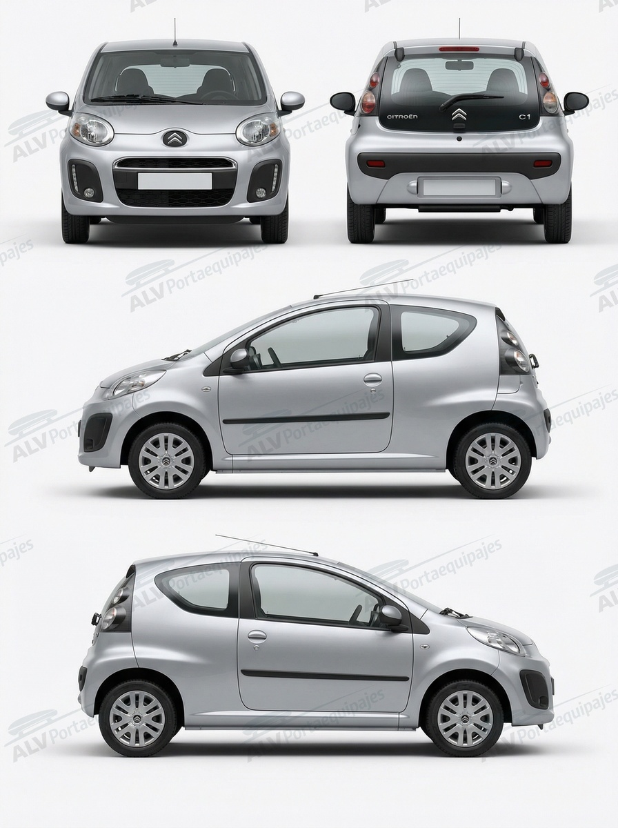 Citro&euml;n C1 5p (I - techo normal) (2012-->2014)