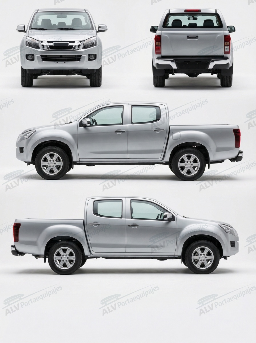 Isuzu D-Max cabina doble (II/RT - techo normal) (2012-->2019)