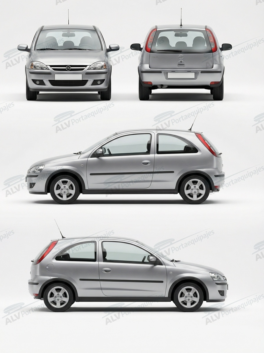 Opel / Vauxhall Corsa 3p (C - fixpoint) (2004-->2007)