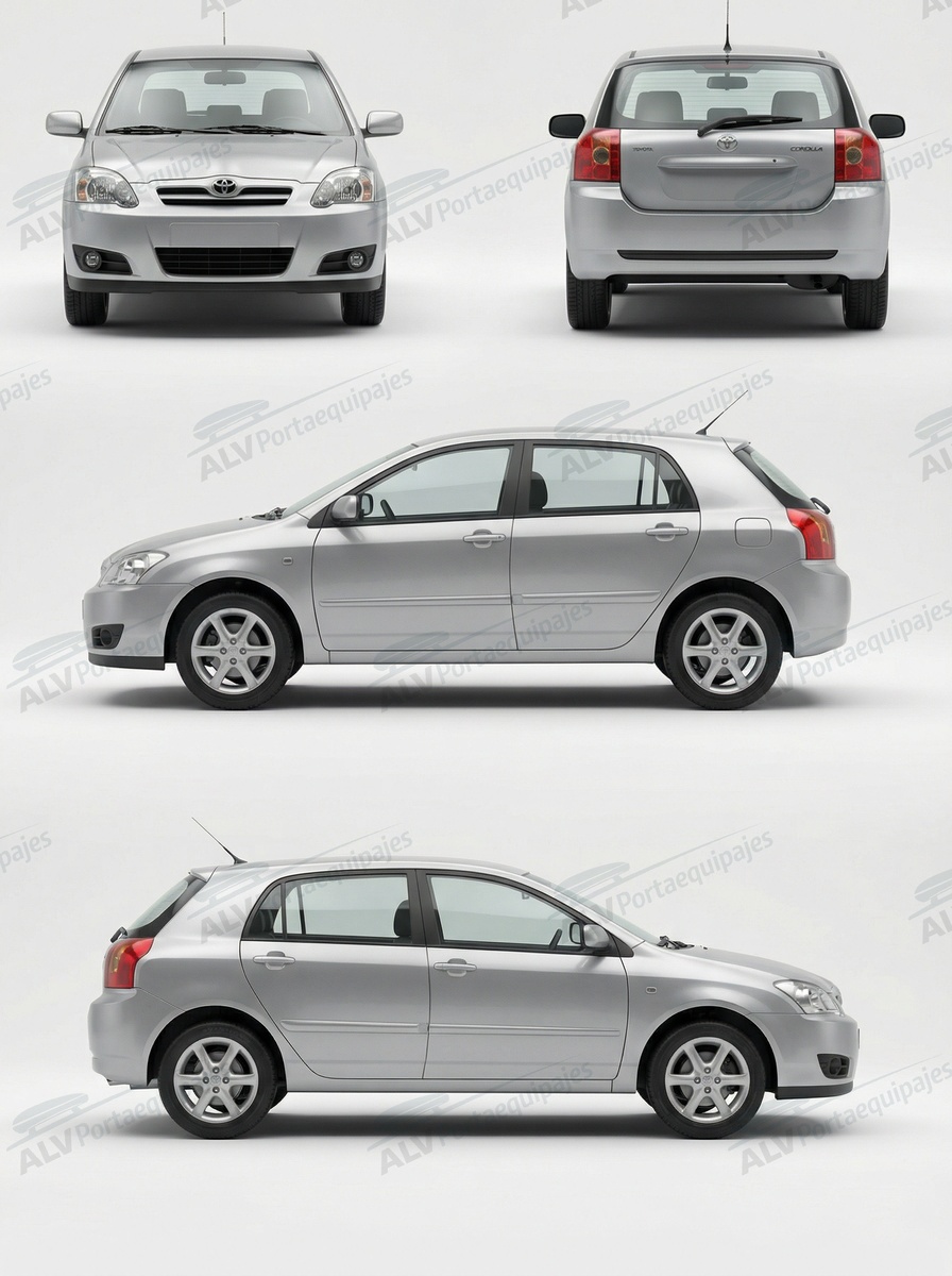Toyota Corolla 5p (E120 - techo normal) (2005-->2007)