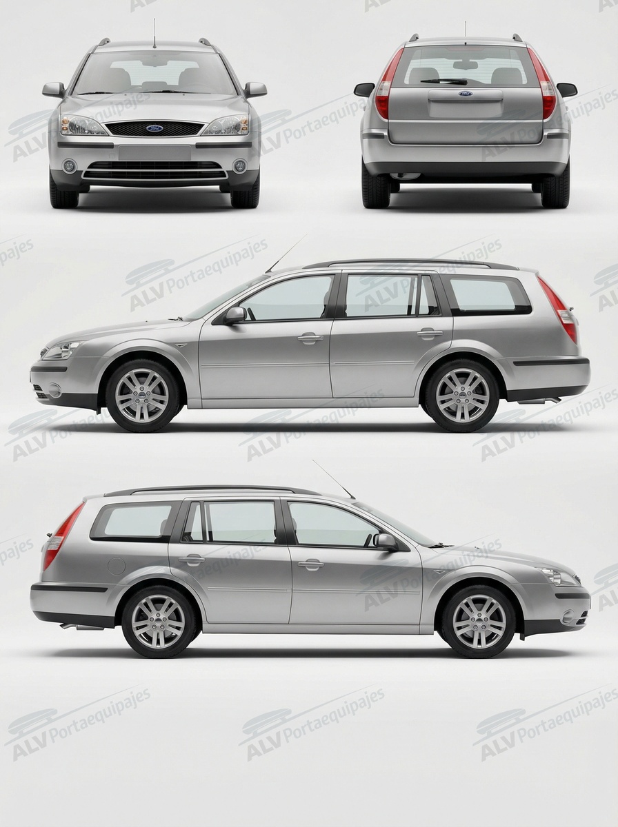 Ford Mondeo Wagon (III - railing) (2000-->2003)