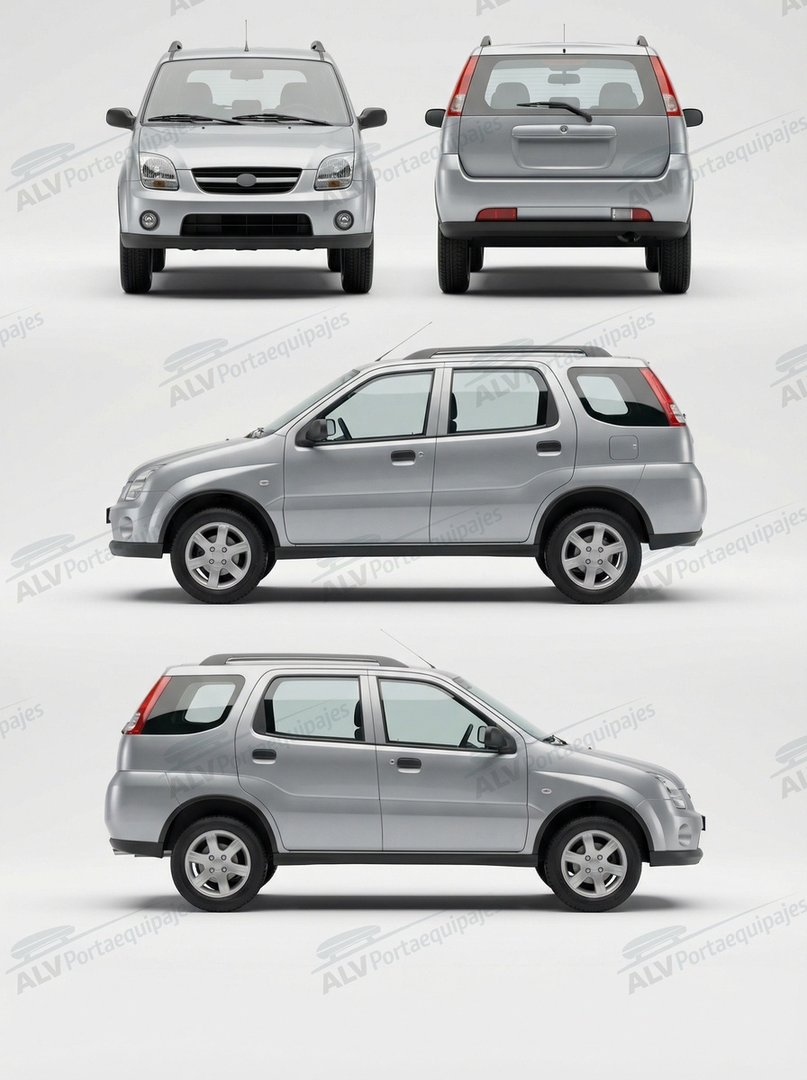 Suzuki Ignis 5p (railing) (2004-->2009)