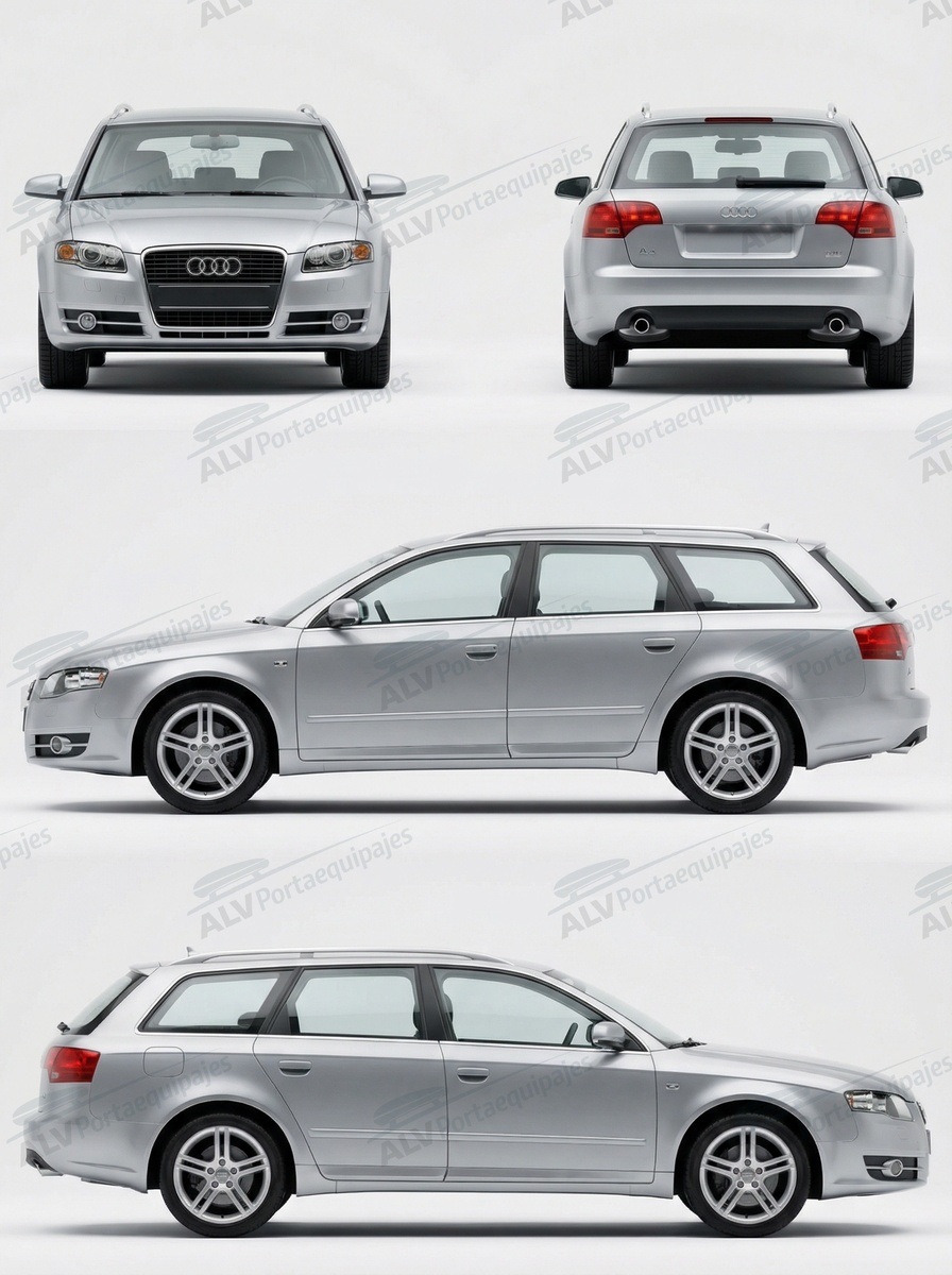 Audi A4 Avant (B7 - railing) (2005-->2008)