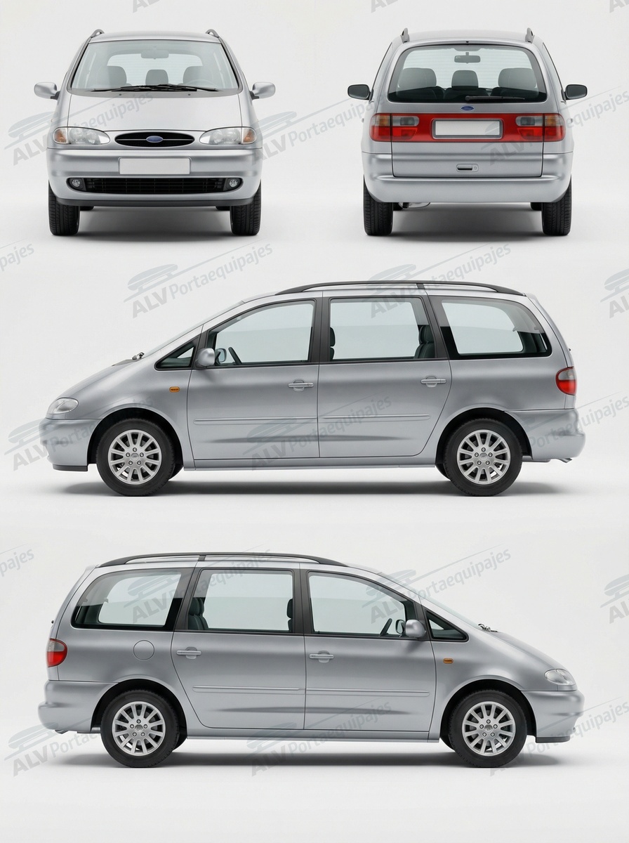 Ford Galaxy 5p MPV (I/VX - railing) (1995-->2000)