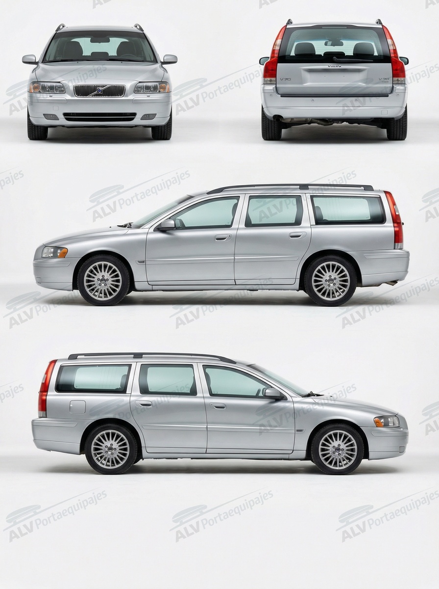 Volvo V70 Familiar (II.2 - railing) (2004-->2007)