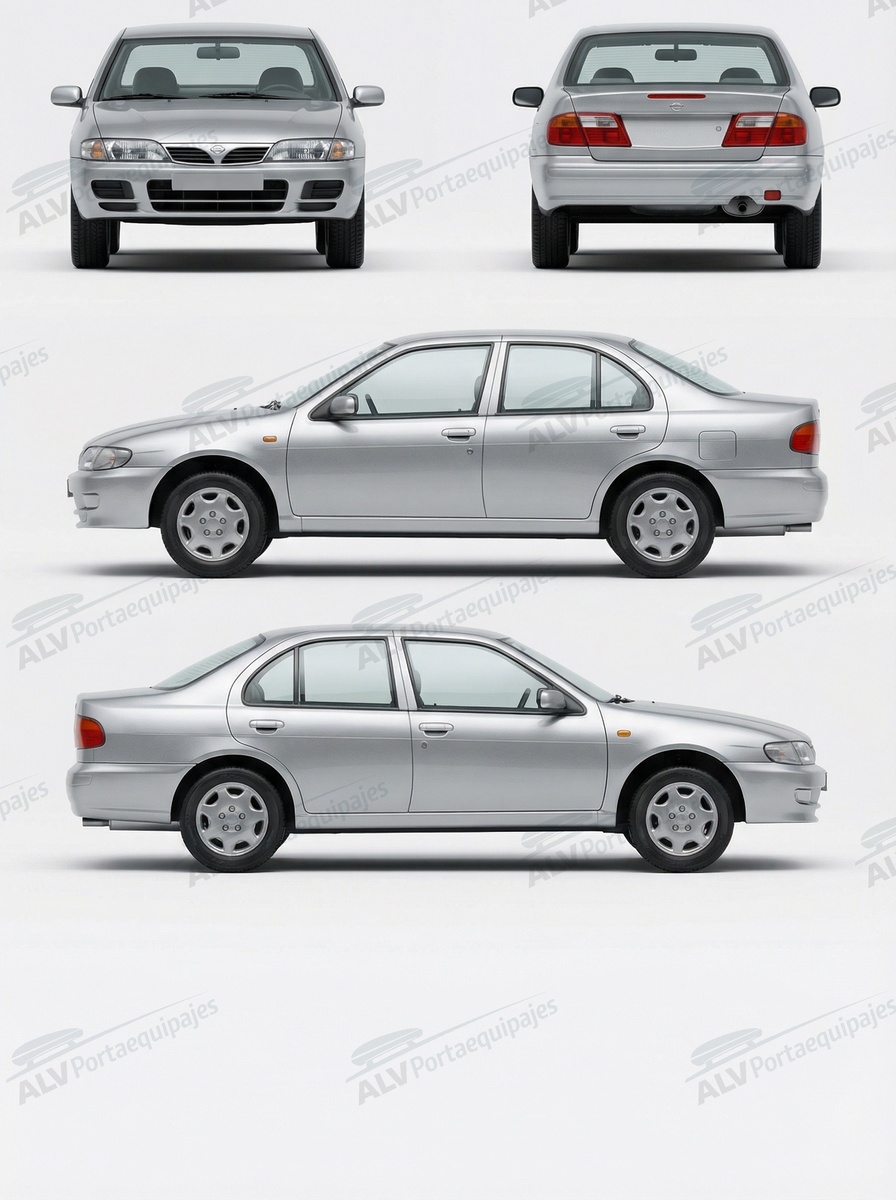 Nissan Almera sed&aacute;n 4p (N15 - techo normal) (1995-->2000)