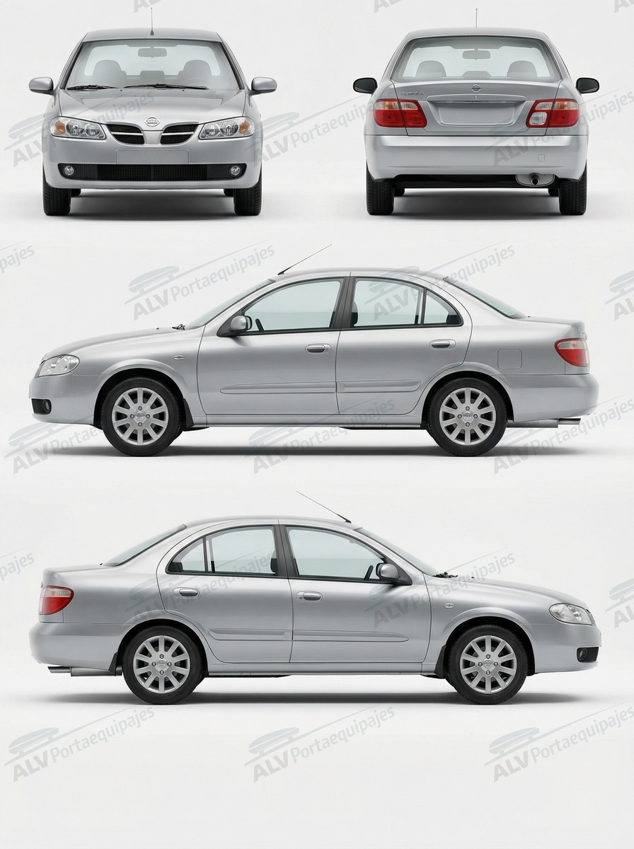 Nissan Almera sed&aacute;n 4p (N16 - techo normal) (2000-->2003)