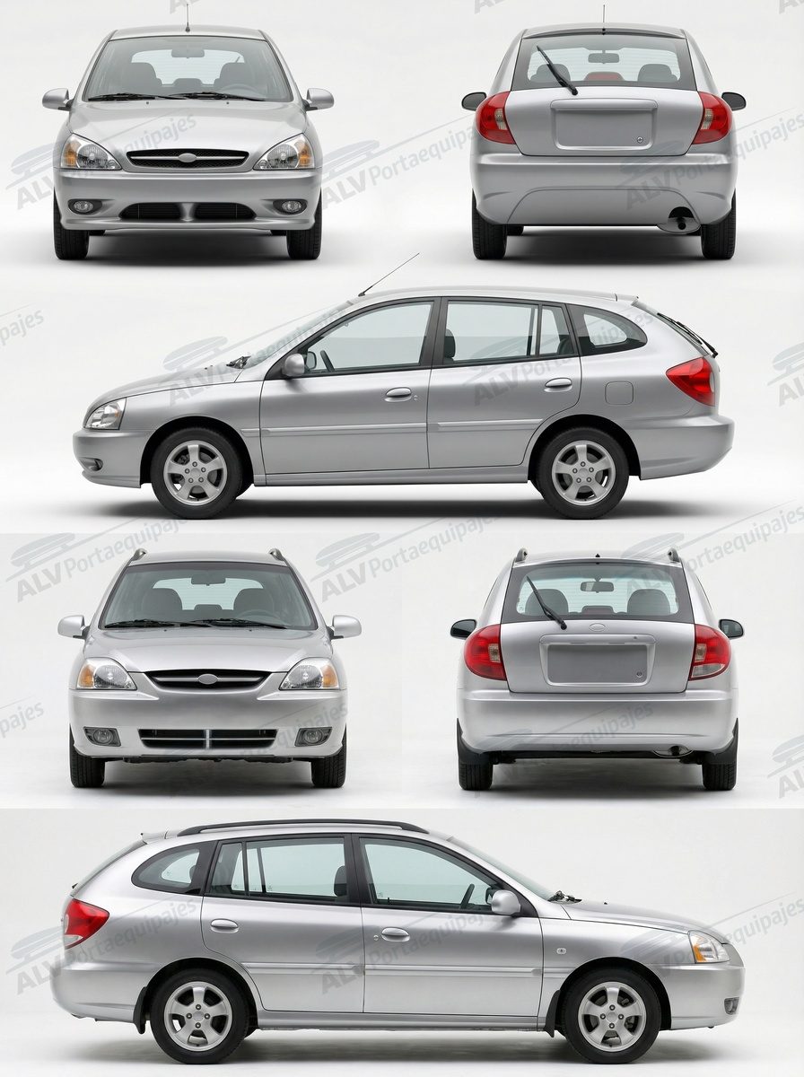 Kia Rio Familiar (I/DC - railing) (2002-->2005)