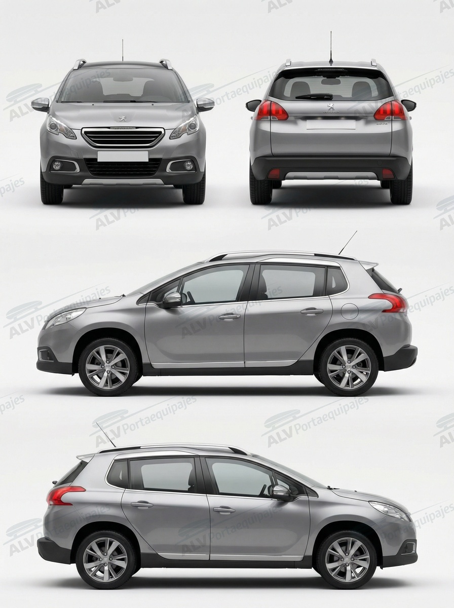 Peugeot 2008 5p (I - railing) (2013-->2019)