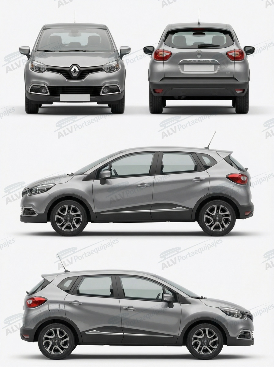 Renault Captur 5p (I - techo normal) (2013-->2019)