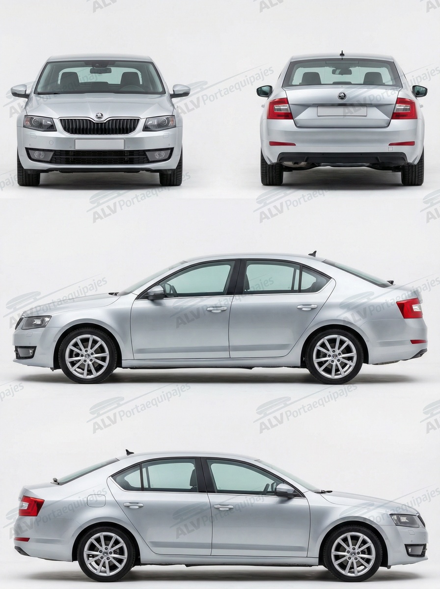 Skoda Octavia sed&aacute;n 4/5p (III/5E - techo normal) (2013-->2020)