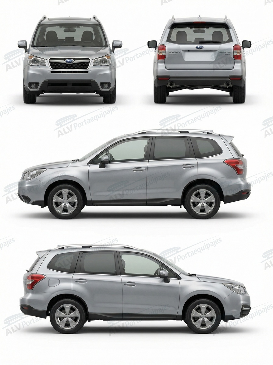 Subaru Forester 5p (IV/SJ - railing) (2013-->2018)