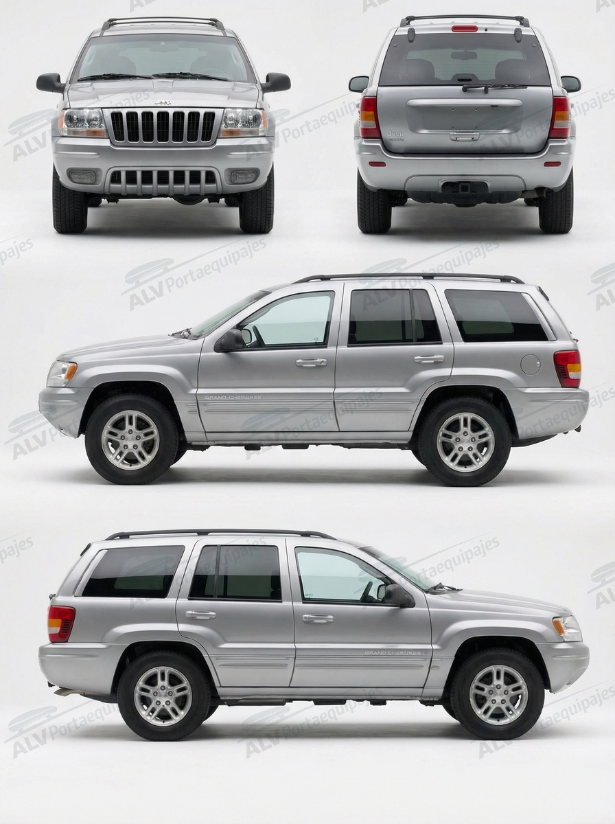 Jeep Grand Cherokee 5p (II/WJ - railing) (2002-->2005)