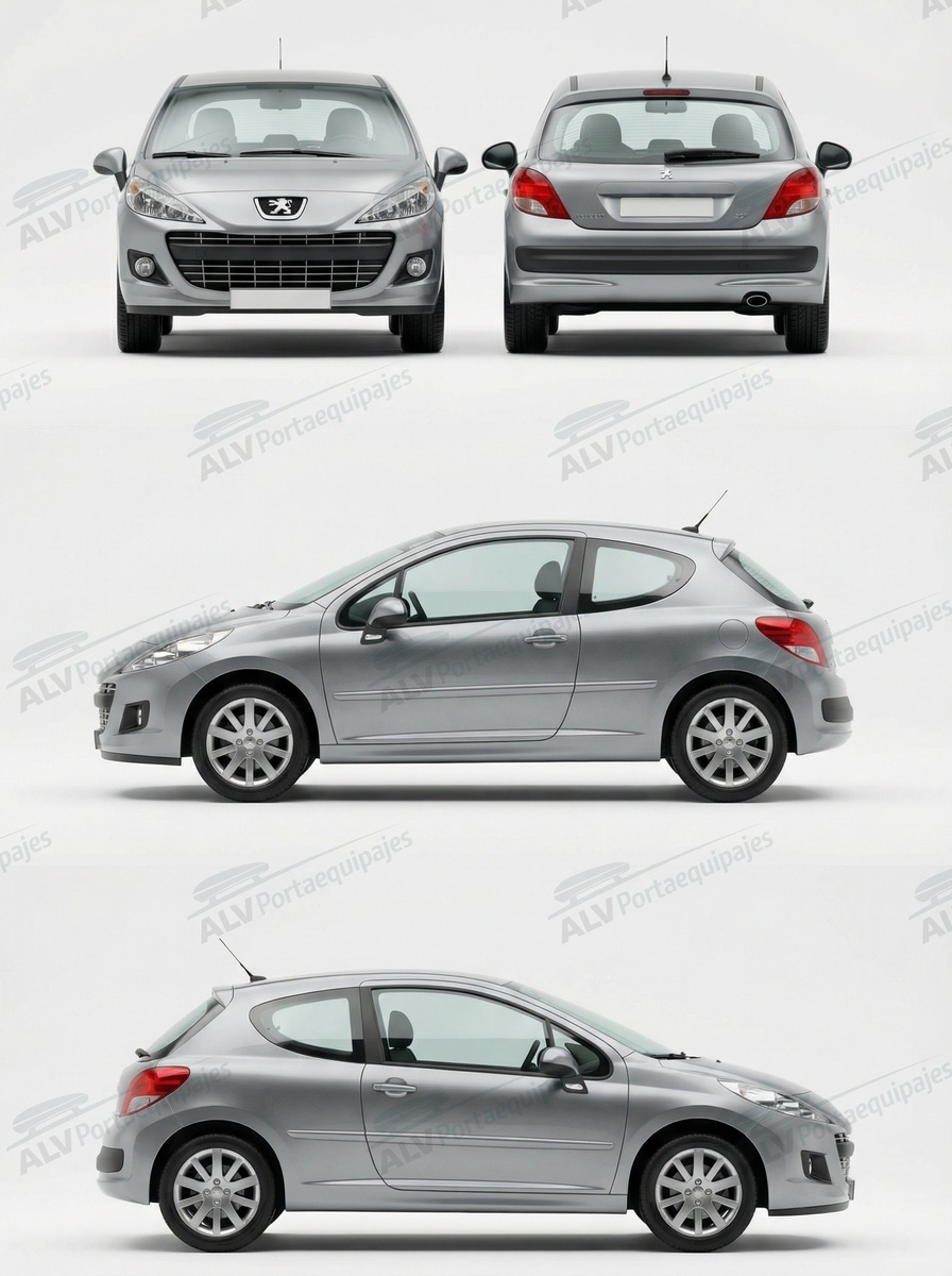 Peugeot 207 3p (fixpoint) (2006-->2012)