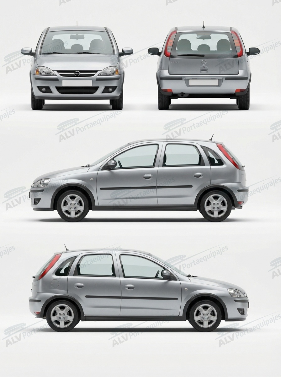 Opel / Vauxhall Corsa 5p (C - fixpoint) (2004-->2007)