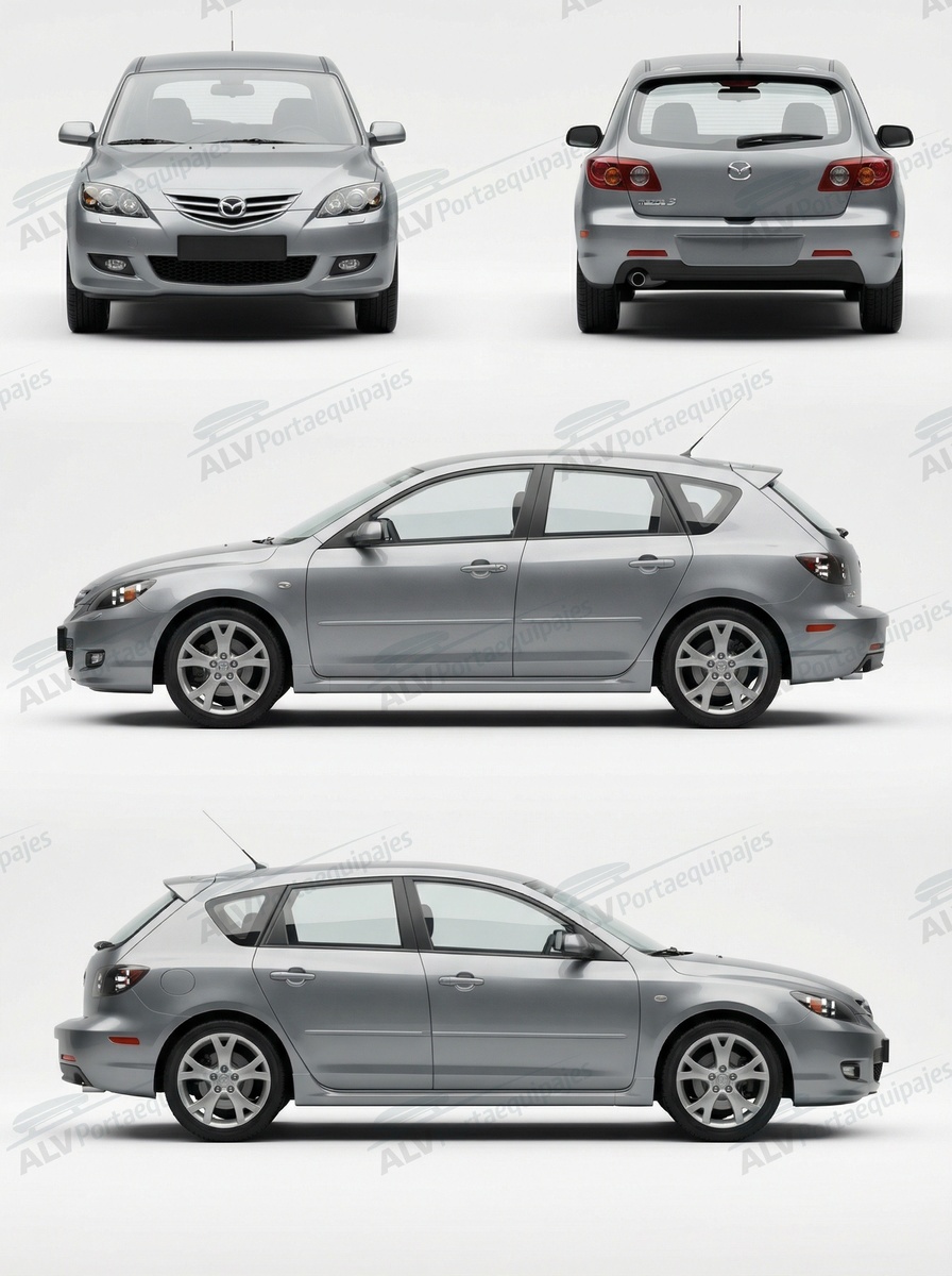 Mazda 3 5p (I/BK - fixpoint) (2003-->2009)