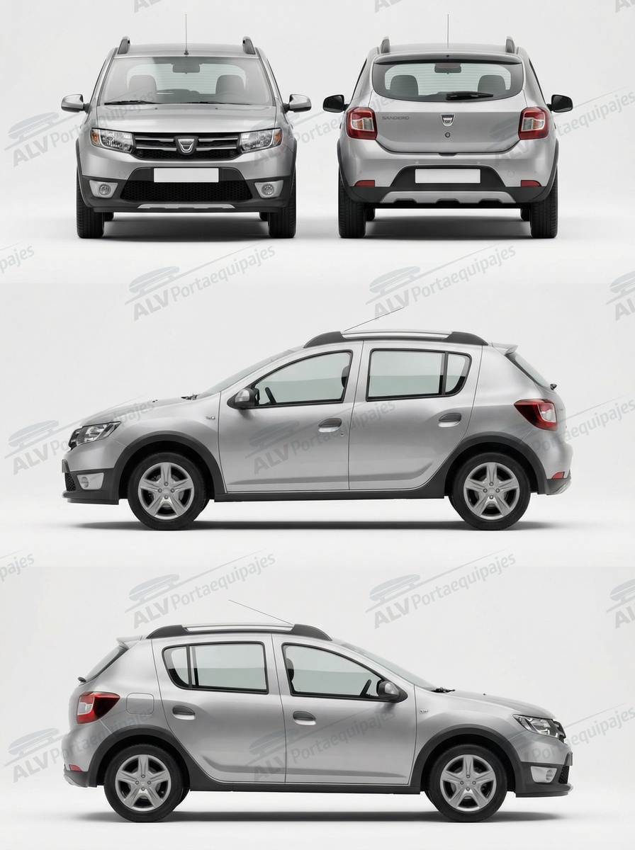 Dacia Sandero Stepway (II - railing) (2013-->2020)