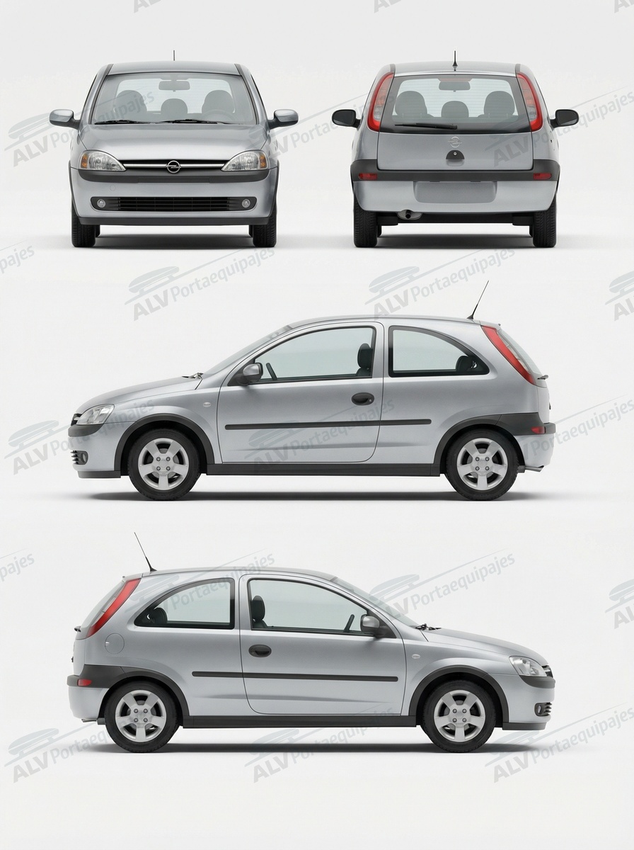 Opel / Vauxhall Corsa 3p (C - fixpoint) (2001-->2003)