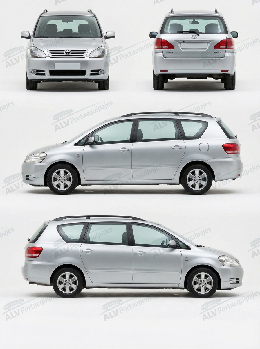 Toyota Avensis Verso (railing) (2001-->2006)