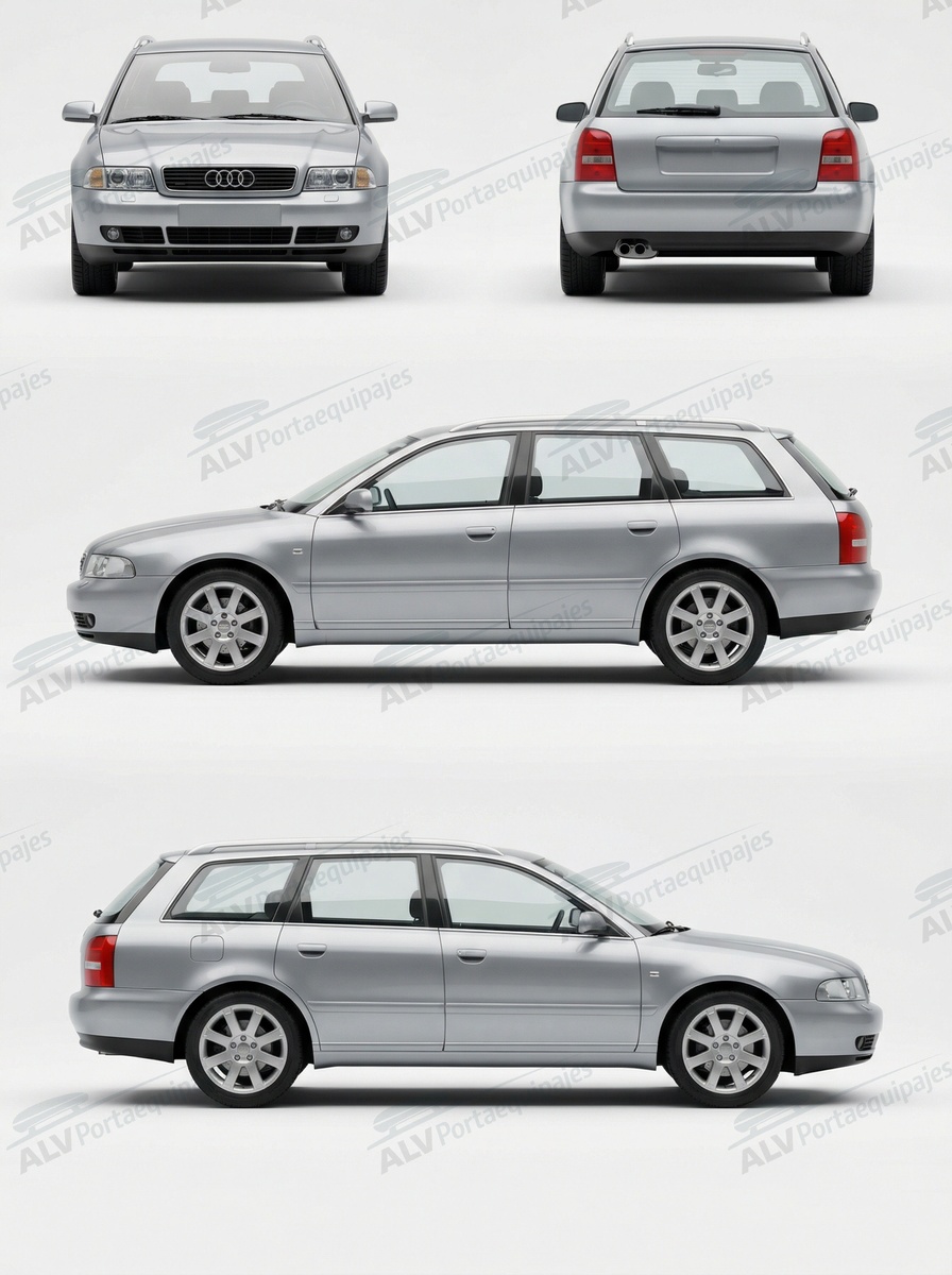 Audi A4 Avant (B5 - railing) (1996-->2001)