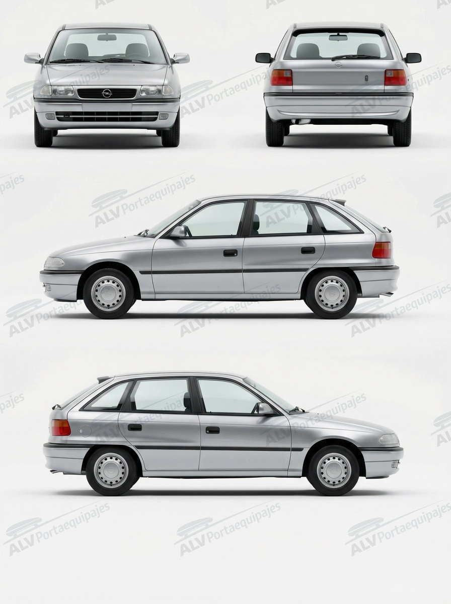 Opel / Vauxhall Astra 5p (F - fixpoint) (1991-->1998)