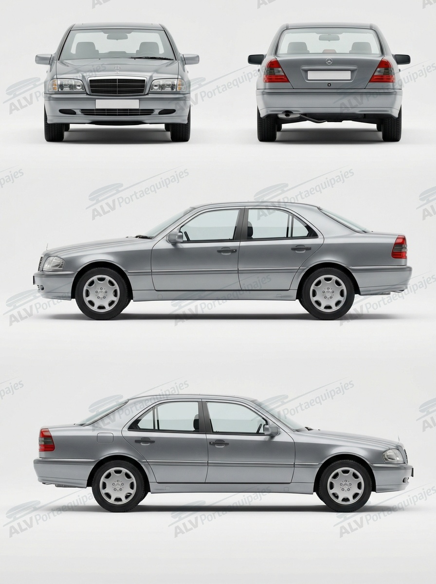 Mercedes Clase C sed&aacute;n 4p (W202 - techo normal) (1993-->2000)