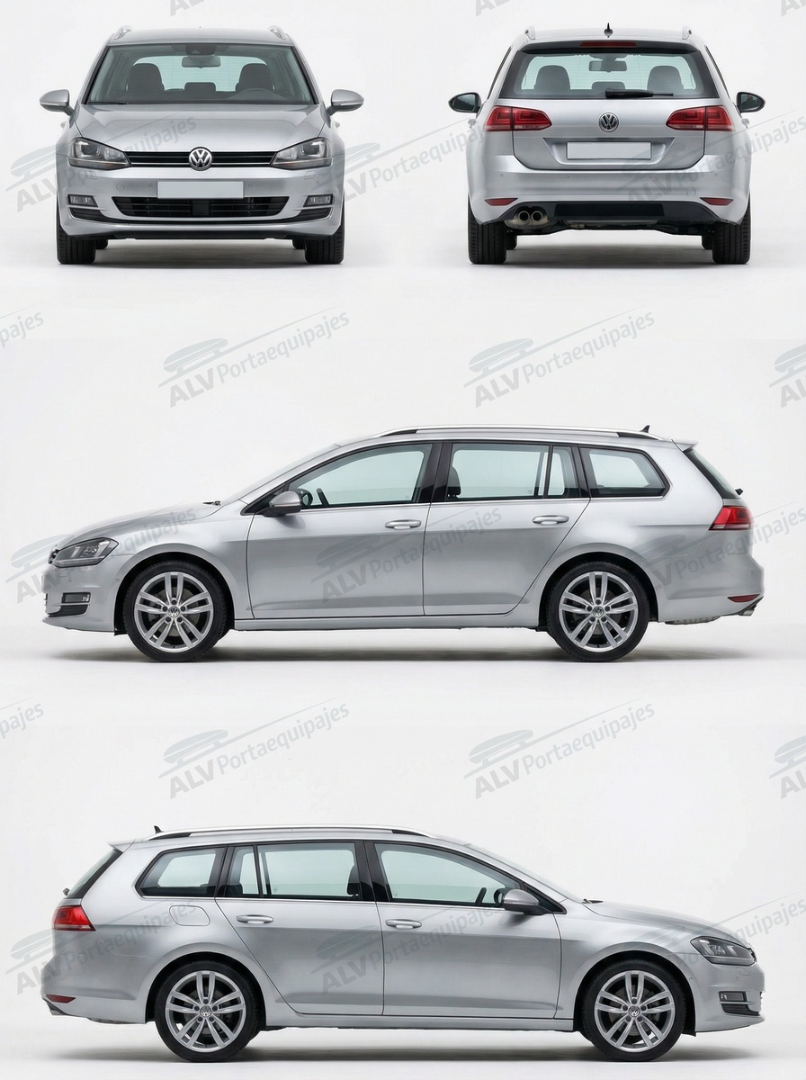 Volkswagen Golf Variant (VII - railing) (2013-->2020)