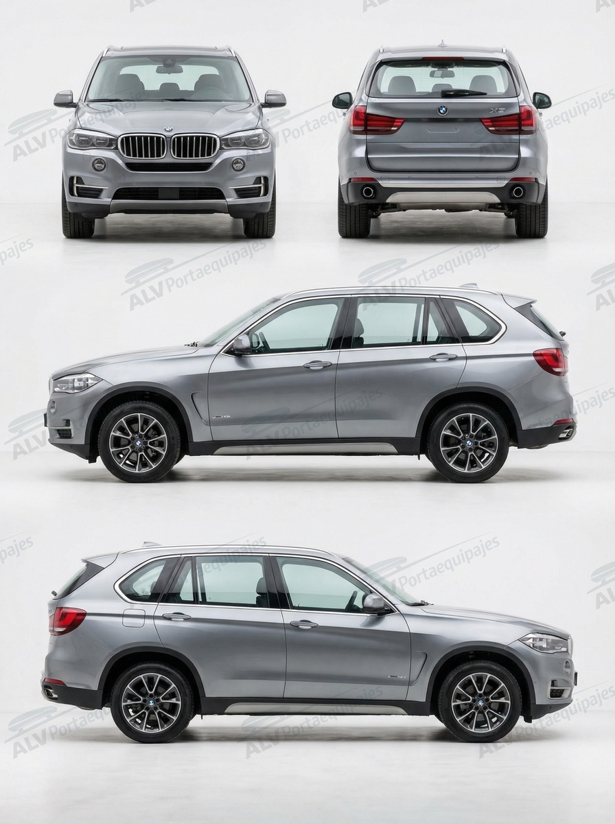 BMW X5 5p (F15 - railing integrado) (2013-->2018)
