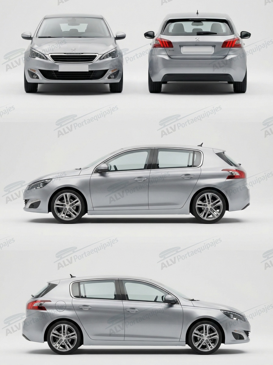 Peugeot 308 5p (II/T9 - techo normal) (2013-->2021)