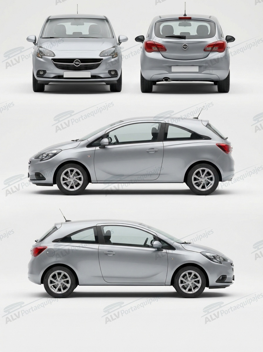Opel / Vauxhall Corsa 3p (E - fixpoint) (2015-->2019)