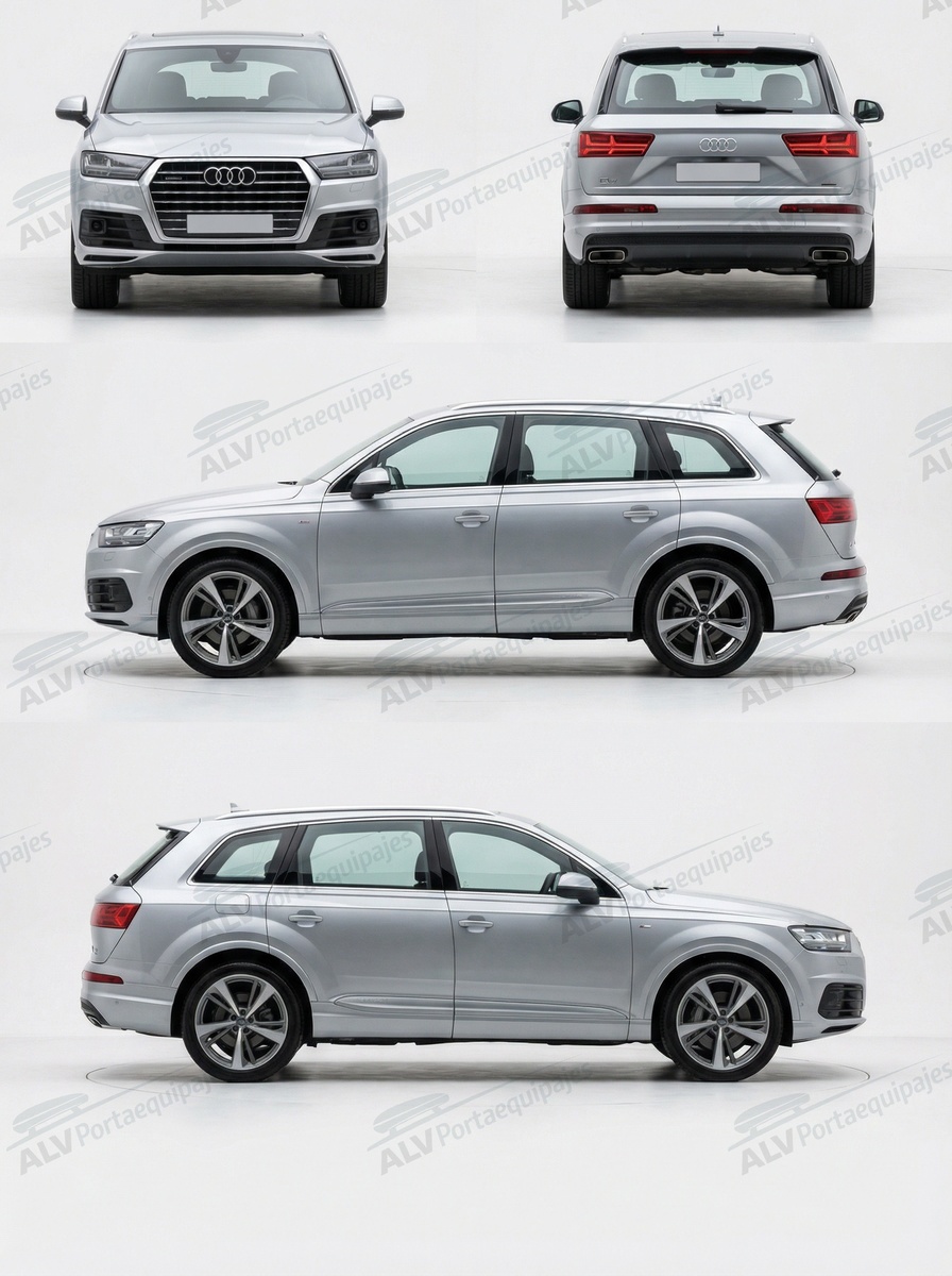 Audi Q7 5p (II/4M - railing integrado) (2015-->)