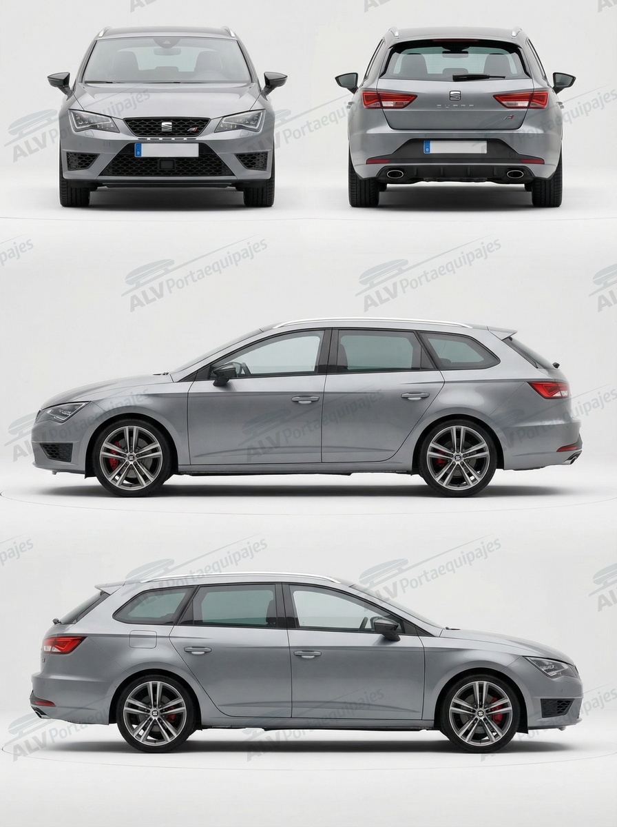 Seat Leon ST (III - railing integrado) (2013-->2020)