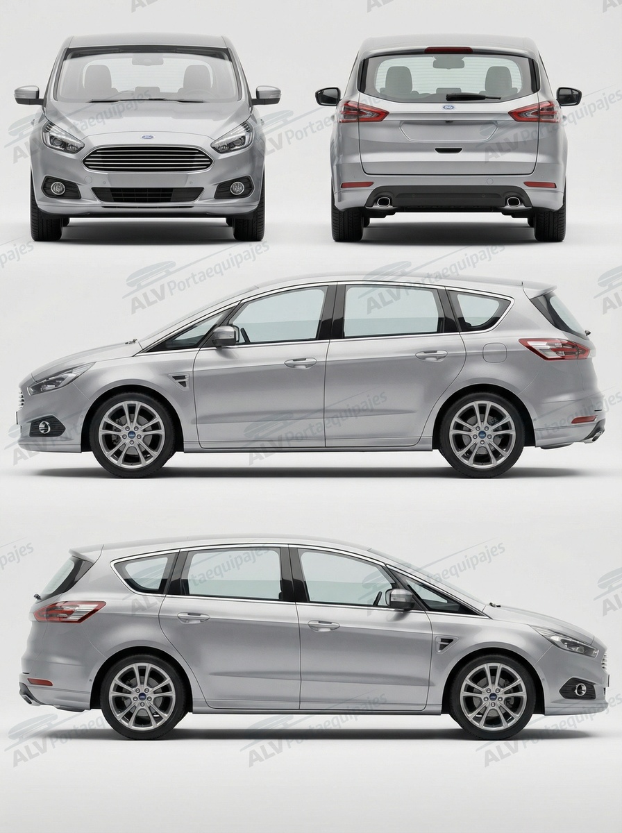 Ford S-Max 5p MPV (II - railing integrado) (2015-->)