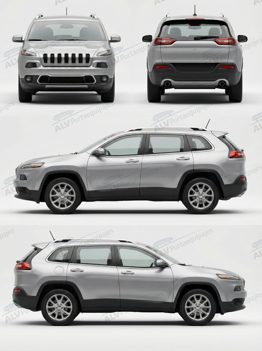 Jeep Cherokee 5p (V/KL - railing) (2014-->)