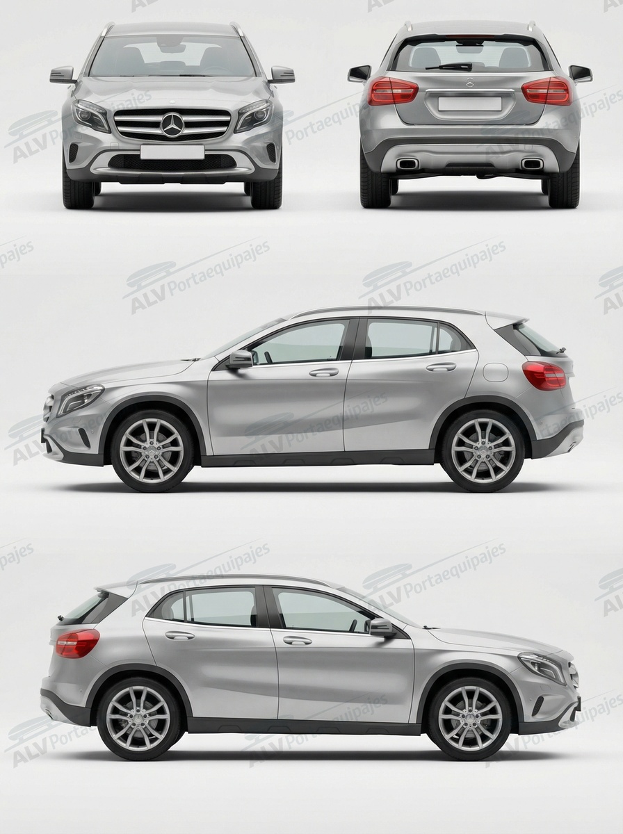 Mercedes Clase GLA 5p (X156 - railing integrado) (2014-->2020)