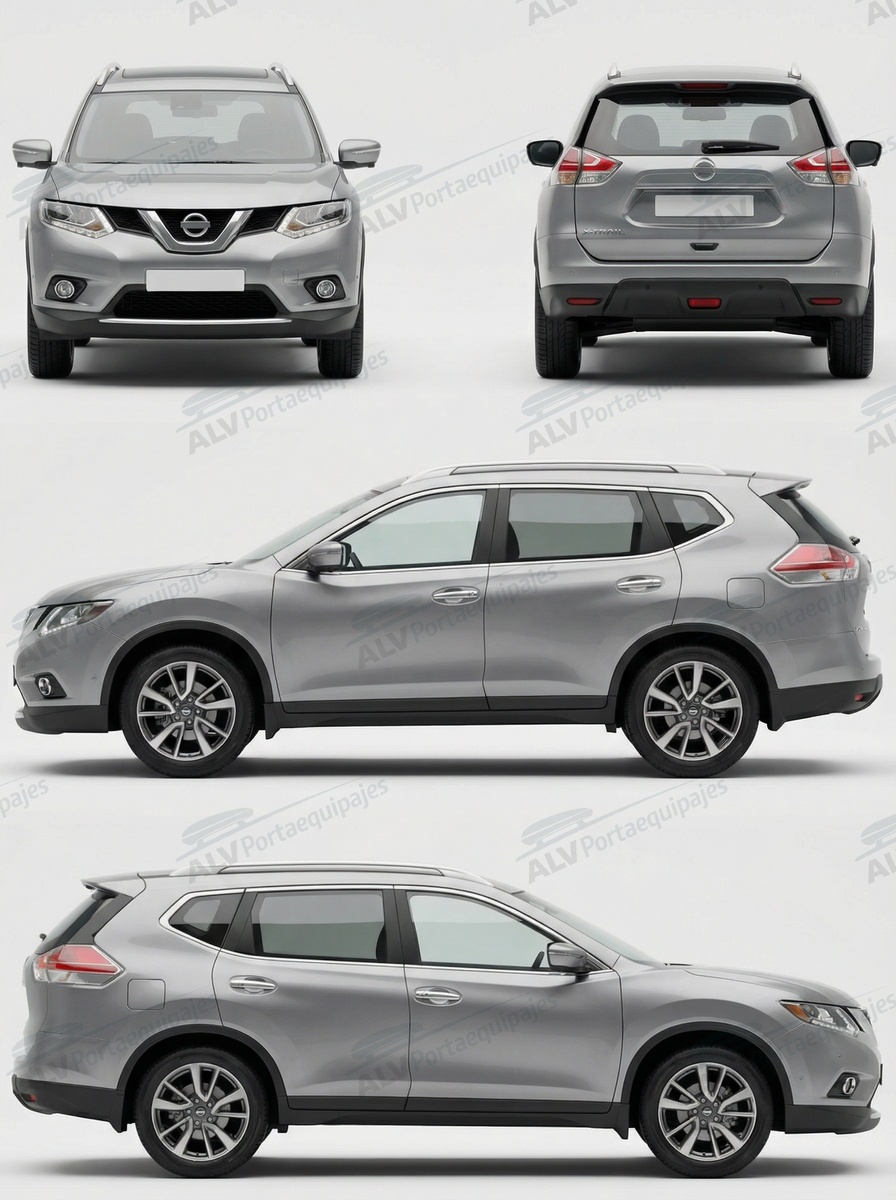 Nissan X-Trail 5p (III/T32 - railing) (2014-->)