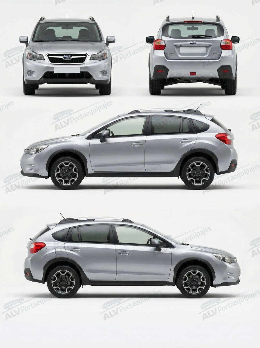 Subaru XV 5p (IV - railing) (2011-->2017)