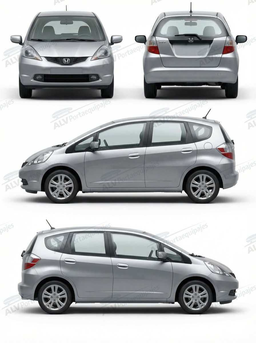 Honda Jazz 5p (II/GE - techo normal) (2007-->2014)