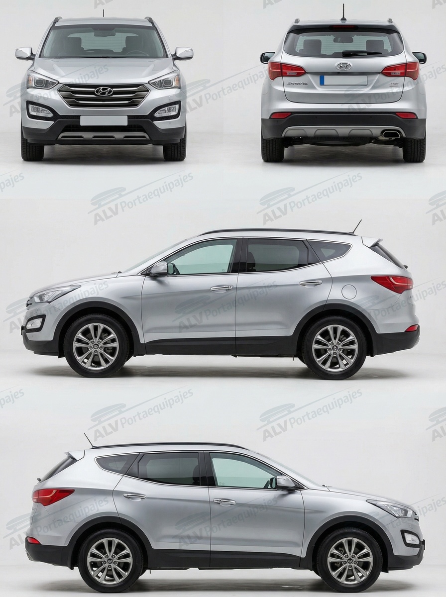 Hyundai Santa Fe 5p (III/DM - techo normal) (2013-->2018)