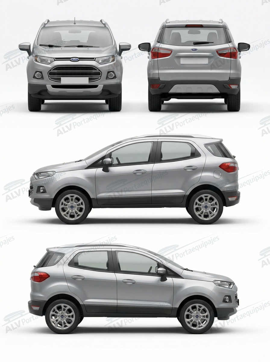 Ford EcoSport 5p (II - railing integrado) (2013-->2018)