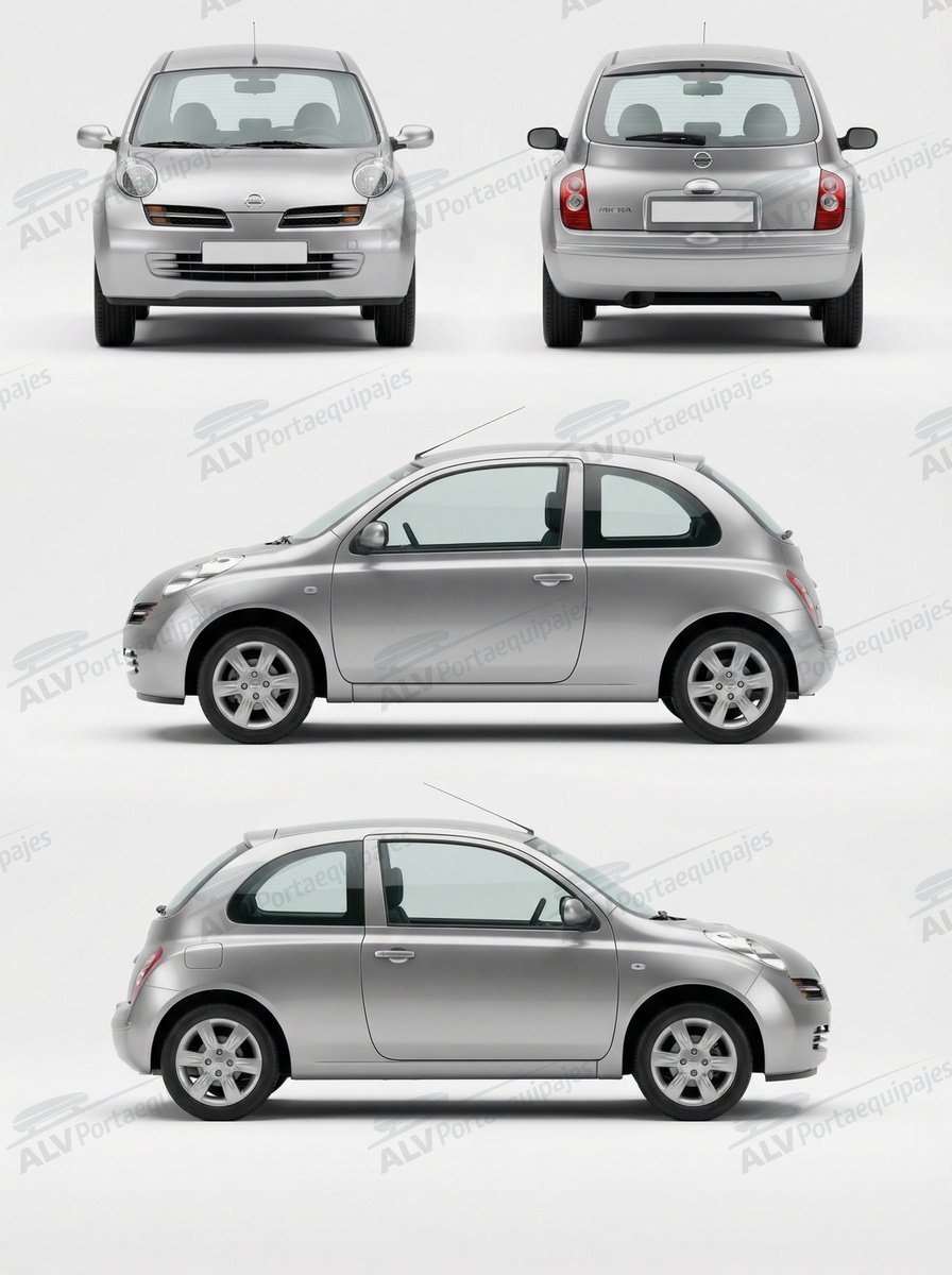 Nissan Micra 3p (K12 - techo normal) (2003-->2010)