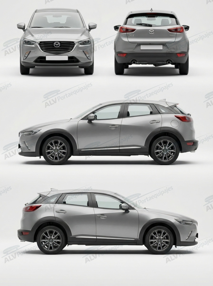 Mazda CX-3 5p (techo normal) (2015-->)