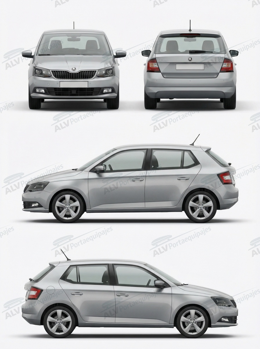 Skoda Fabia 5p (III/NJ - techo normal) (2014-->2021)