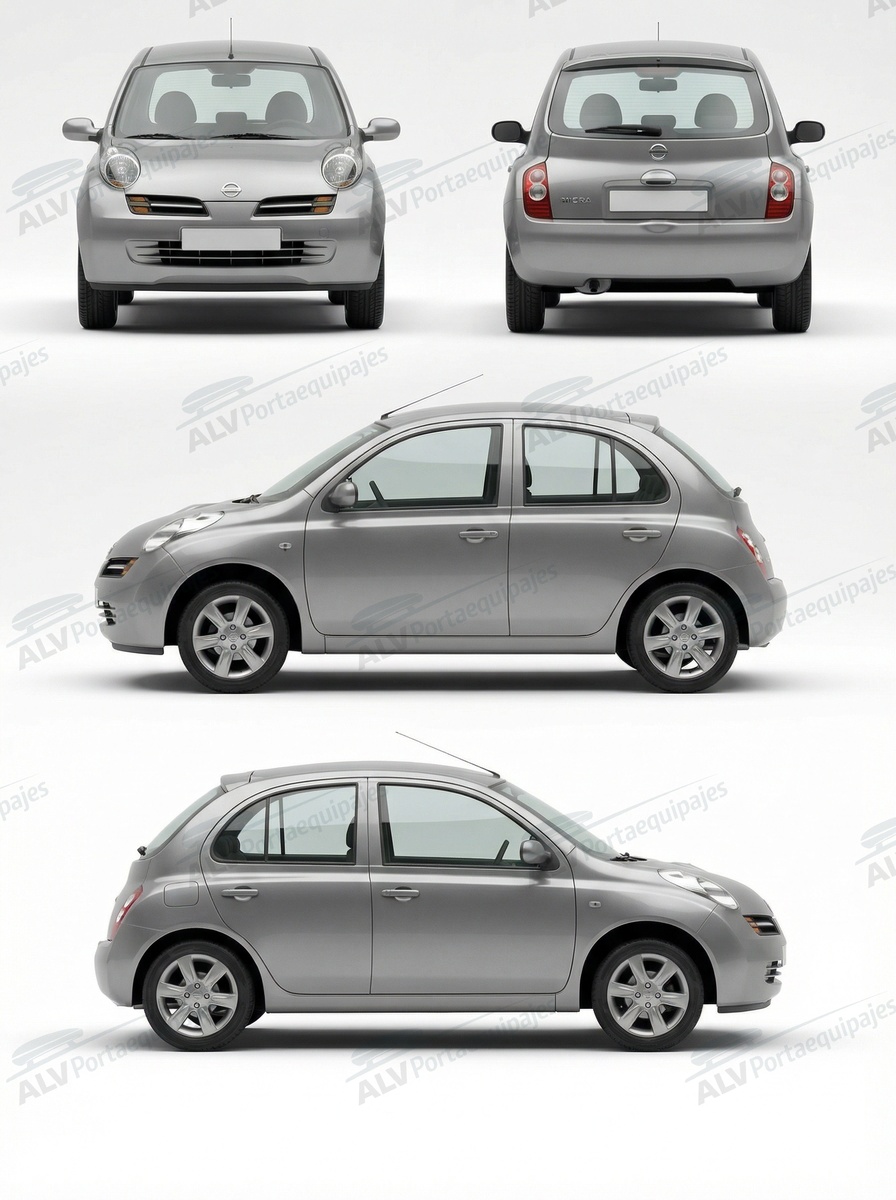 Nissan Micra 5p (K12 - techo normal) (2003-->2010)