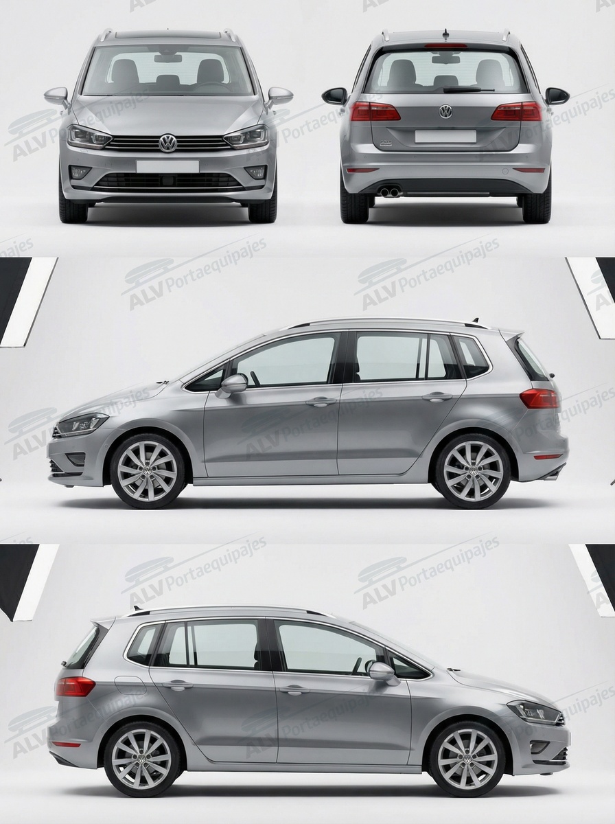 Volkswagen Golf Sportsvan (VII - railing) (2014-->2020)