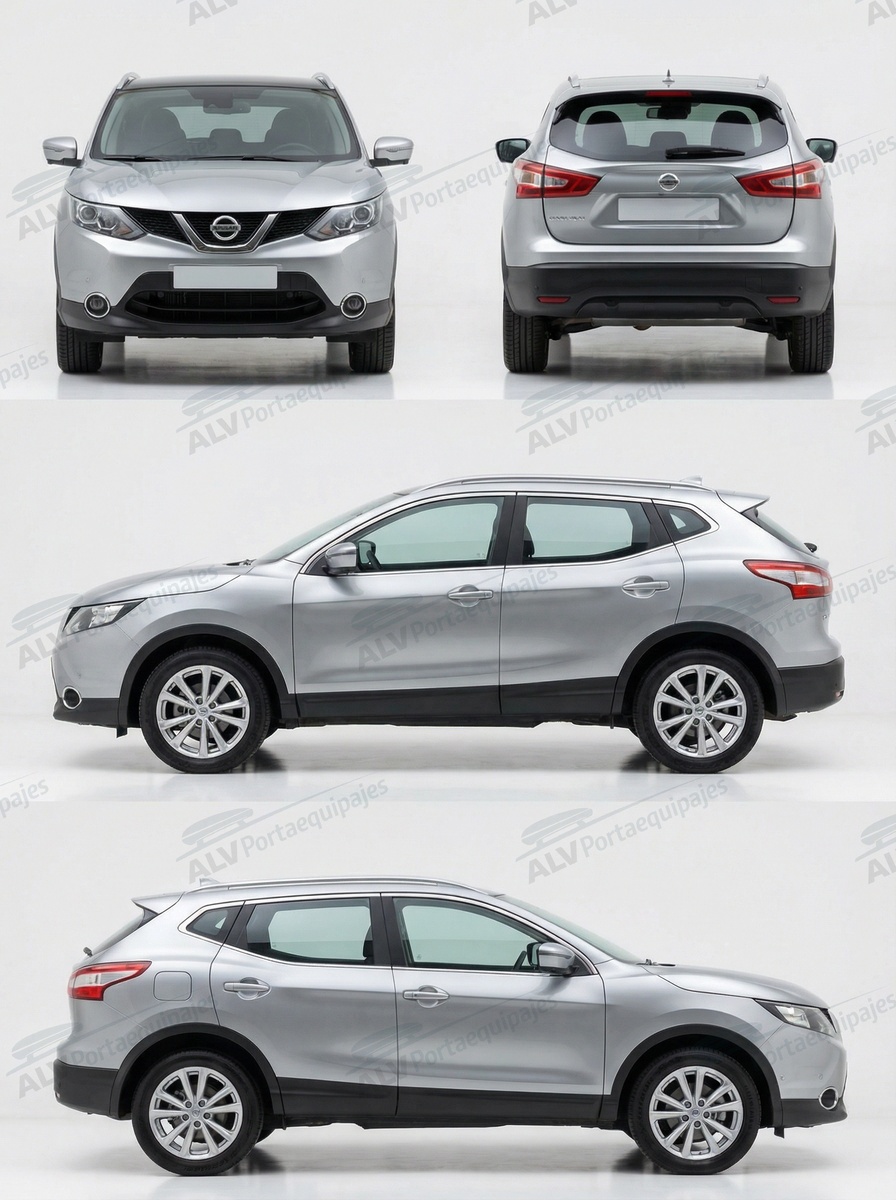 Nissan Qashqai 5p (II/J11 - techo normal) (2014-->2021)