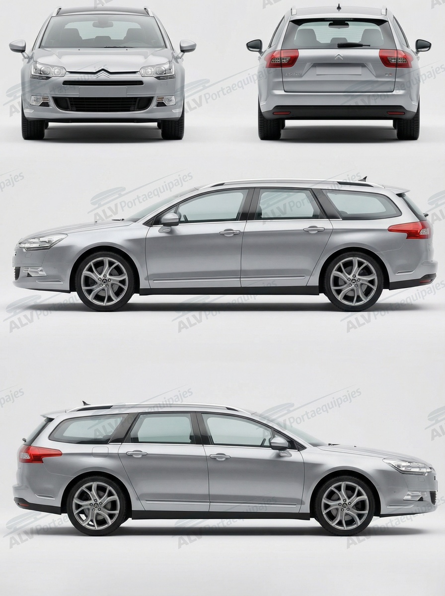 Citro&euml;n C5 Cross Tourer (railing) (2014-->)