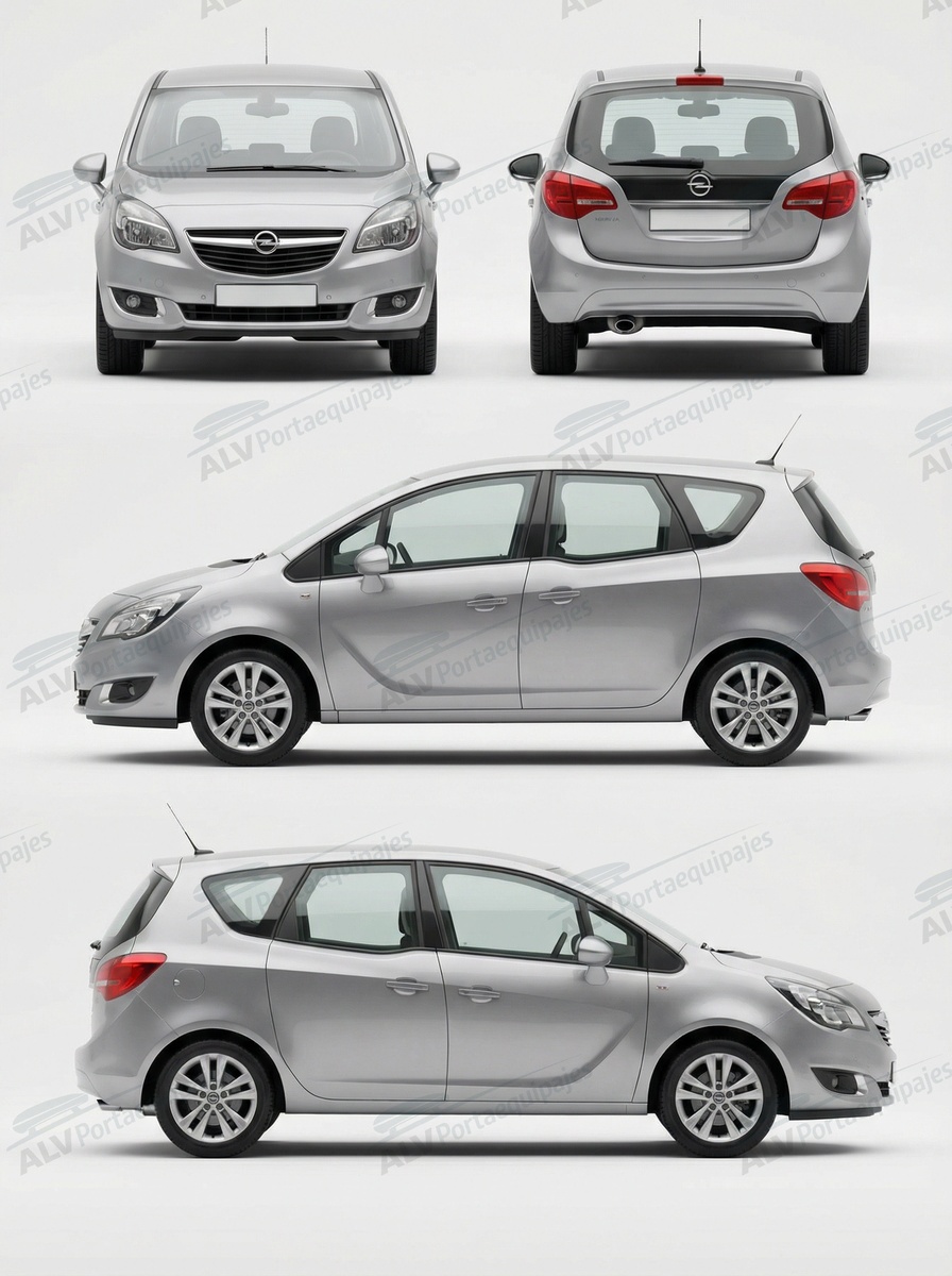 Opel / Vauxhall Meriva 5p MPV (B - fixpoint) (2014-->)