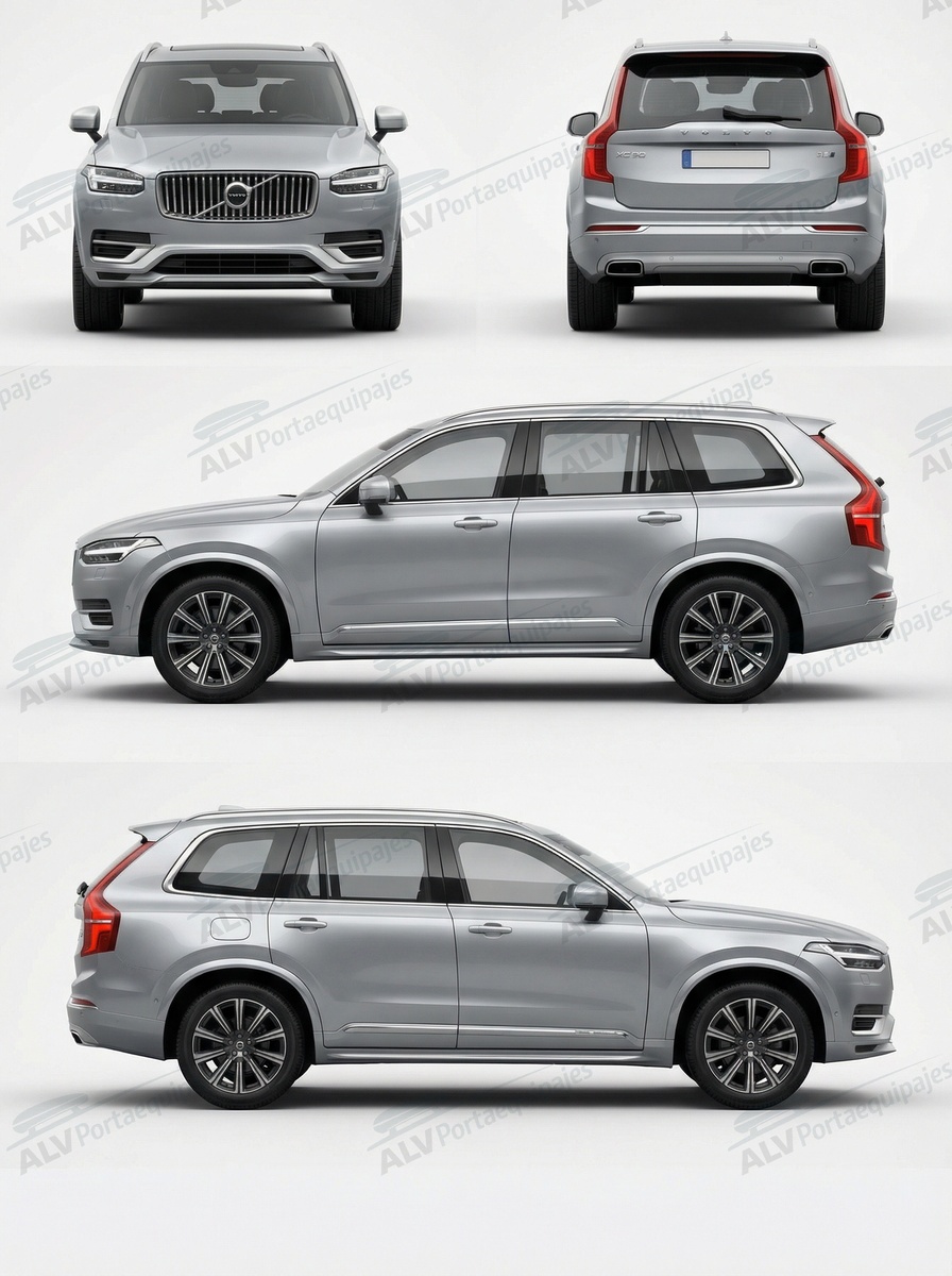 Volvo XC90 5p (II - railing) (2015-->)